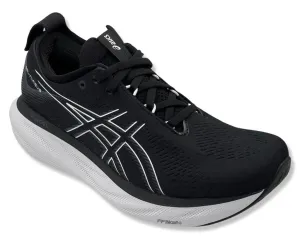 ASICS Gel-Nimbus 25 Sneakers In Black & White For Men's