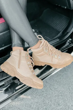 Aspen Adventures Lace-Up Boots (Nude)