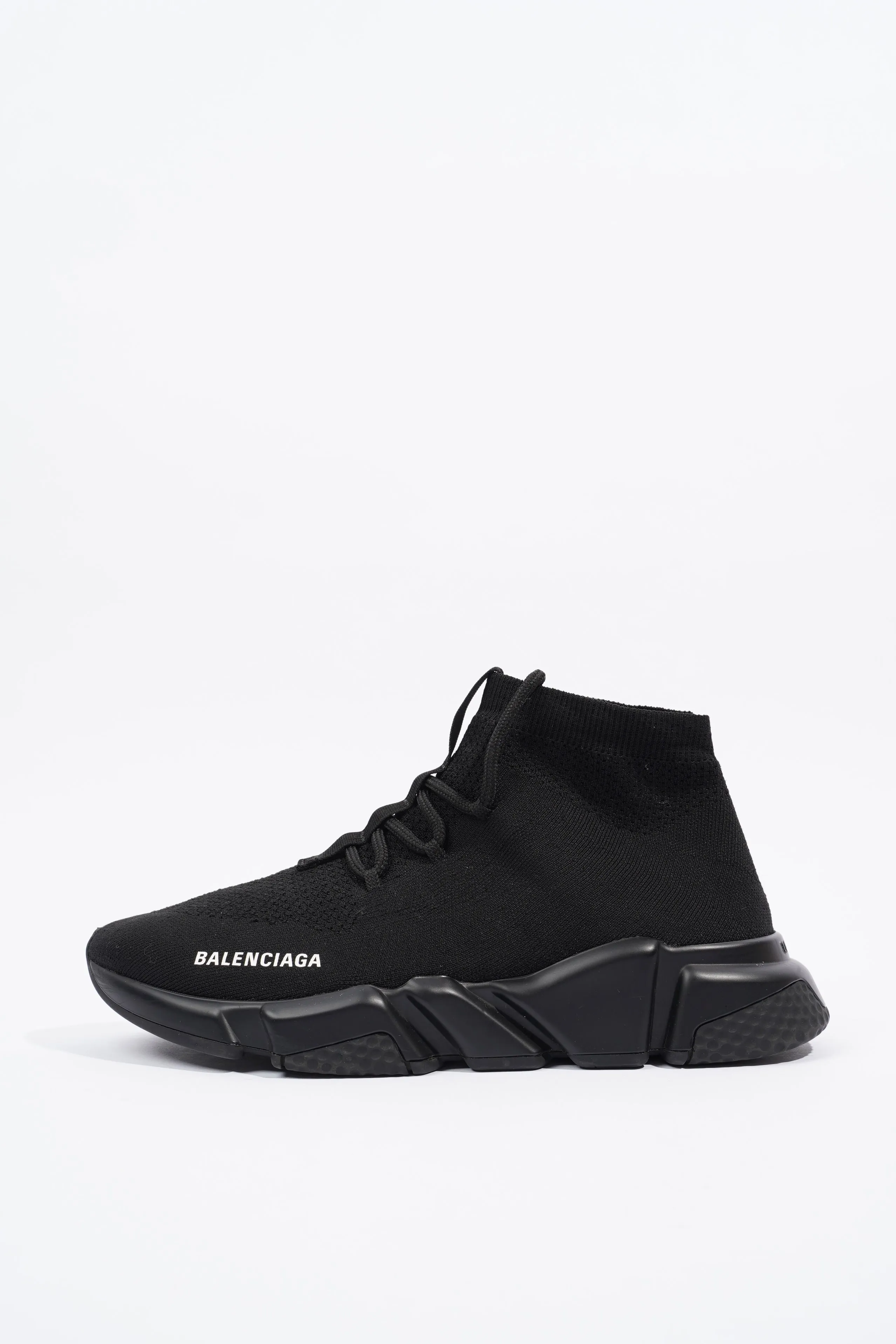 Balenciaga Womens Speed Lace Up Black EU 41 / UK 8