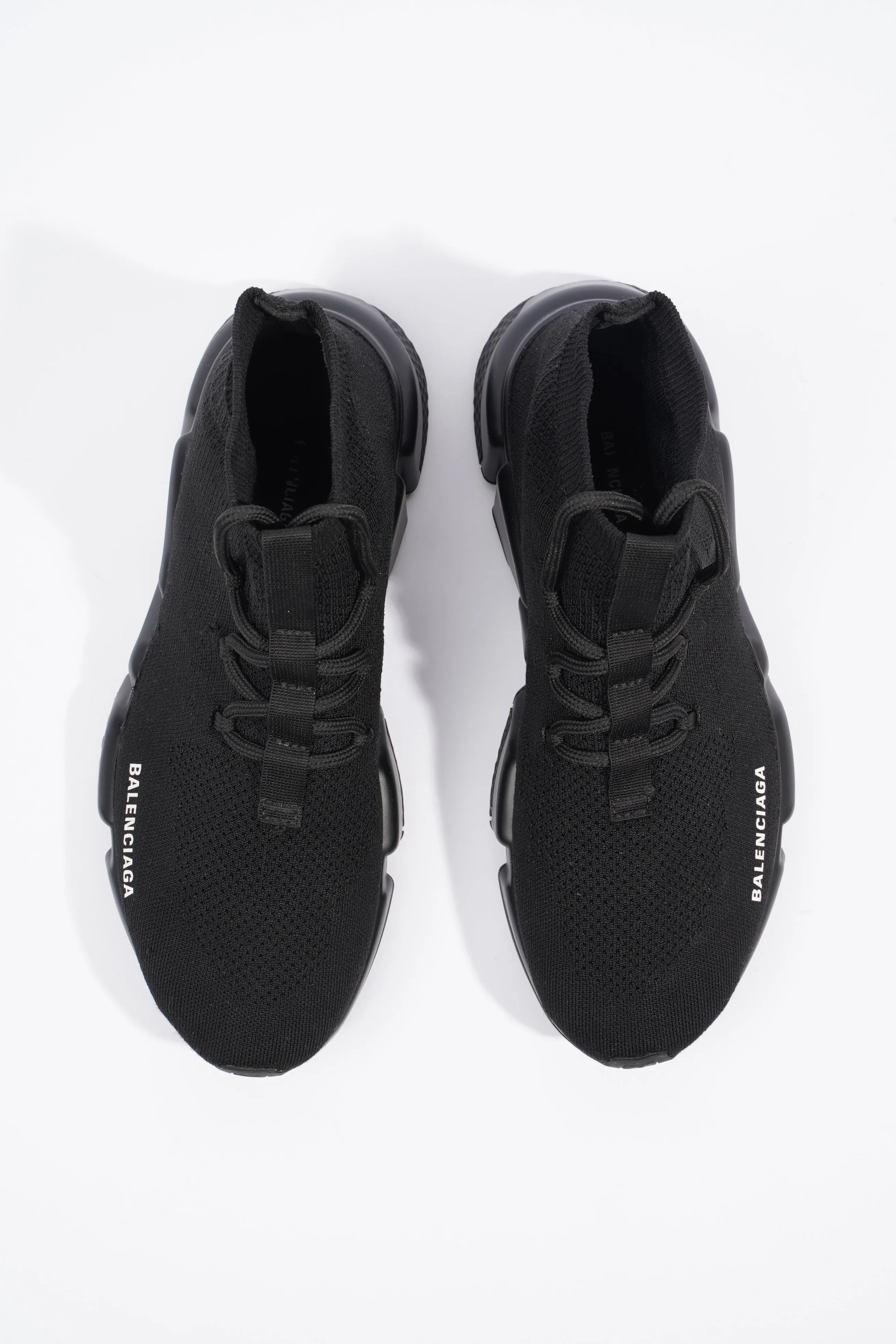 Balenciaga Womens Speed Lace Up Black EU 41 / UK 8