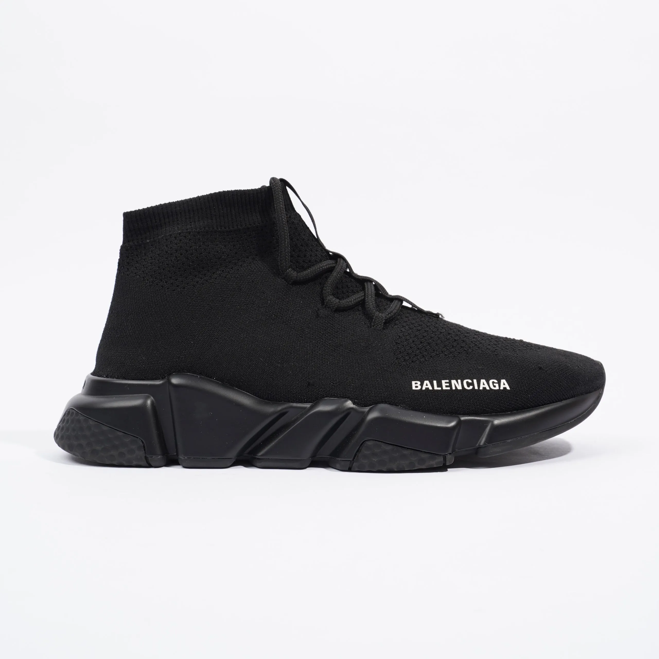 Balenciaga Womens Speed Lace Up Black EU 41 / UK 8