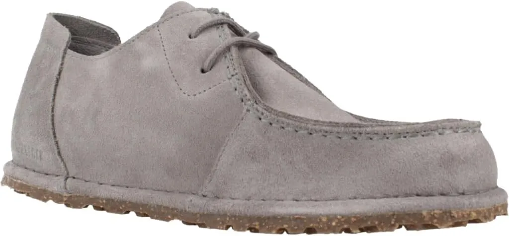 Birkenstock Men's Utti Lace Up Deep Blue Loafers