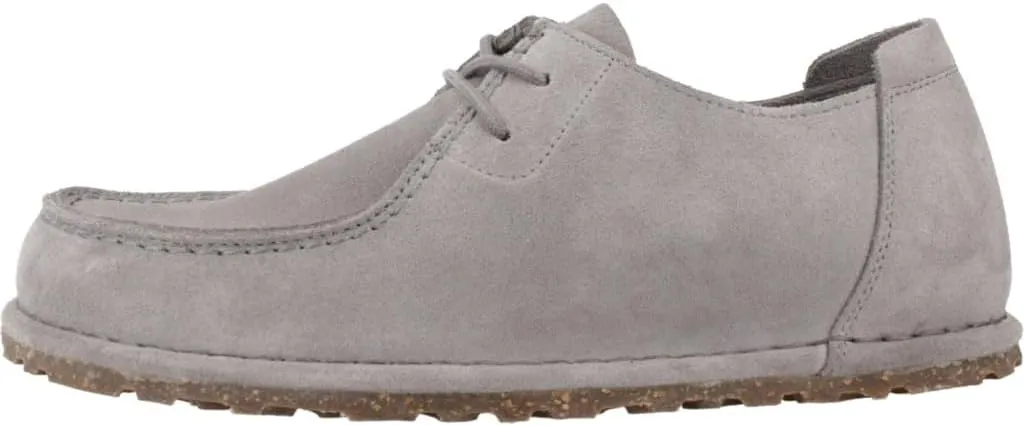 Birkenstock Men's Utti Lace Up Deep Blue Loafers