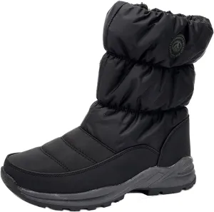 Black Winter Boots for Women Short Womens Winter Ankle Snow Boots Women Winter Booties Size 11 Womens Waterproof Hiking Boots Extra Wide Width Botas De Mujer Para La Nieve Que No Se Resbale