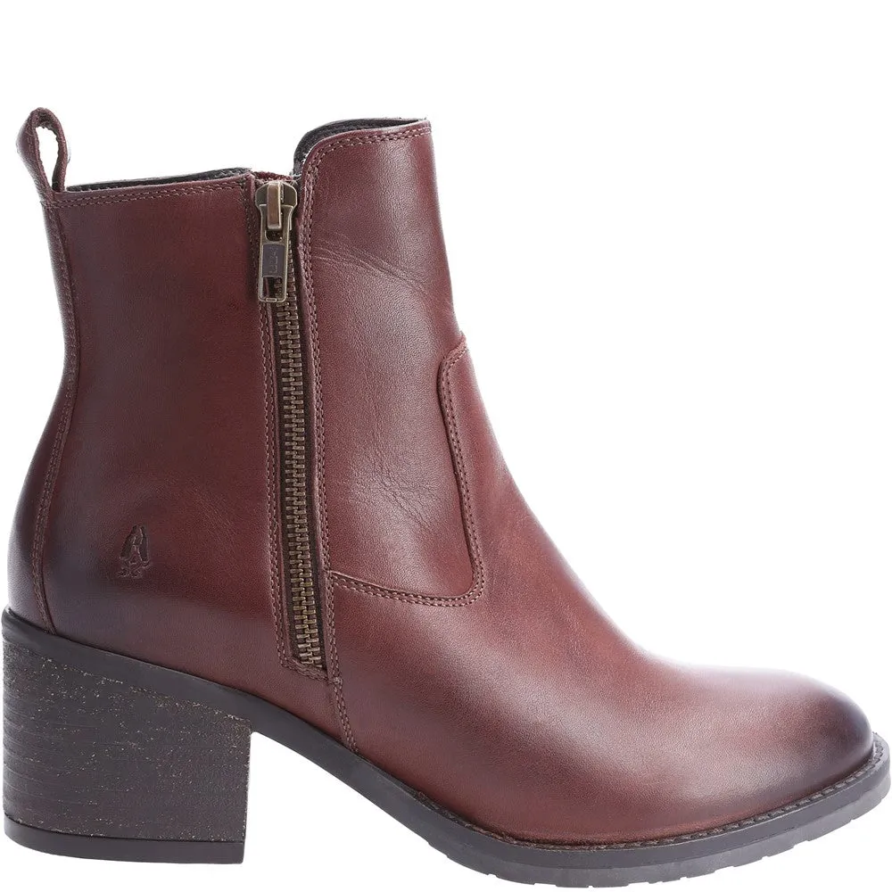 Brown Helena Heeled Boots