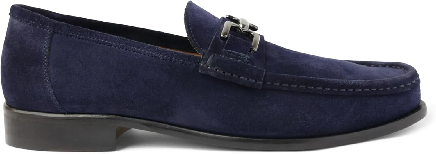 Bruno Magli Men's Trieste Loafers Slip-On, Luxurious Leather Shoes