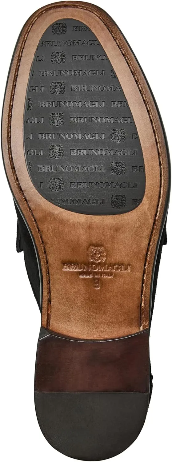 Bruno Magli Men's Trieste Loafers Slip-On, Luxurious Leather Shoes
