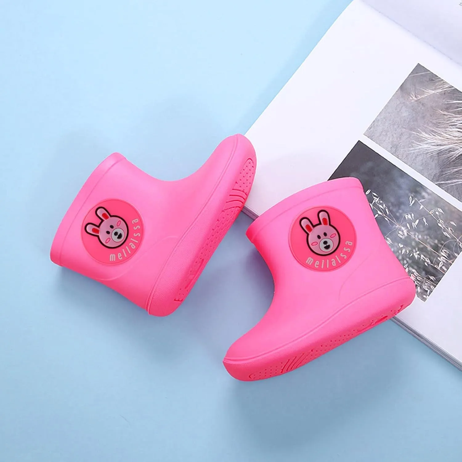 Cartoon Boots Kids Shoes Baby Rain Rain Boys Toddler Girls Rubber Baby Shoes Big Kid Shoe