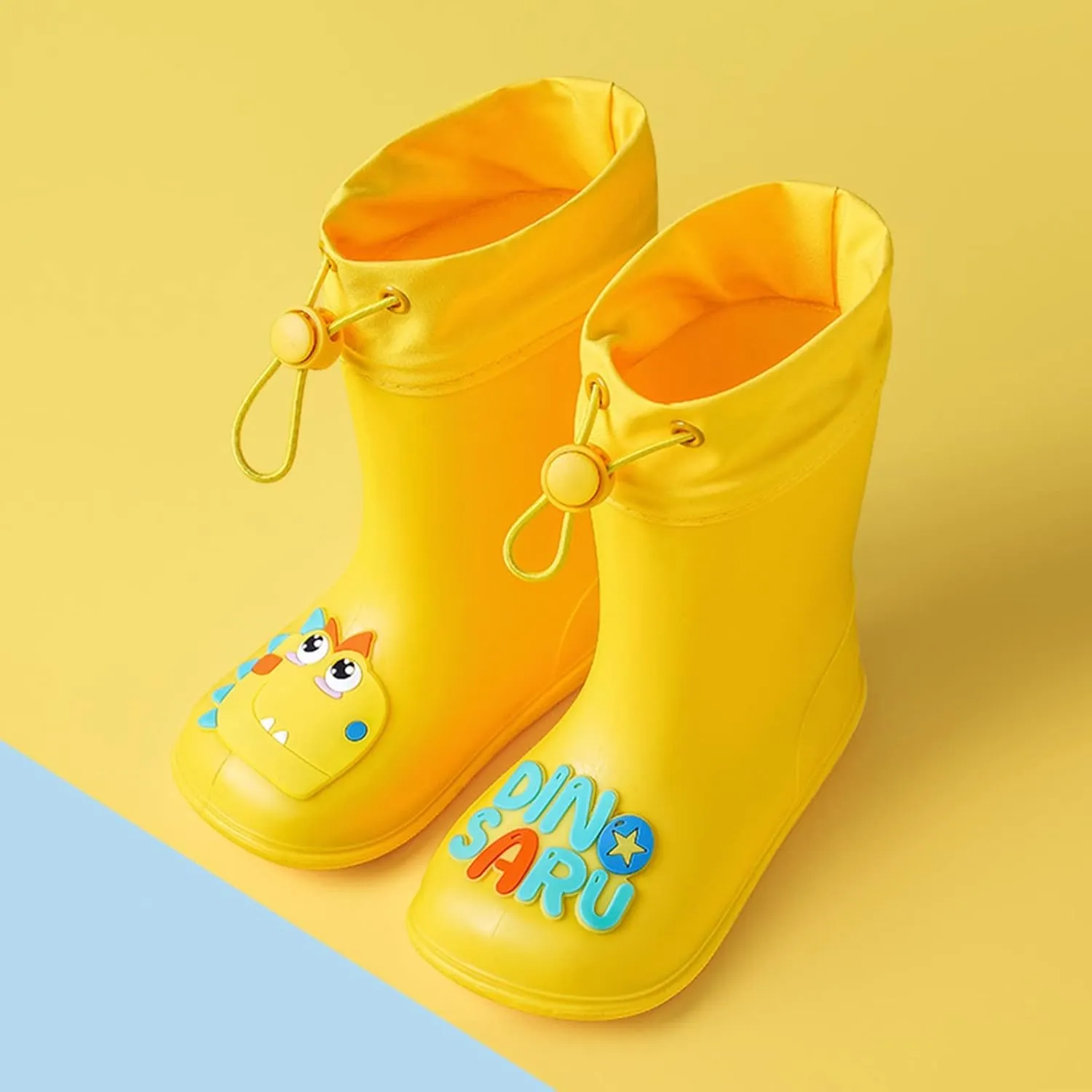 Cartoon Dinosaur Children Rain Boots Non Slip Kids Rainboots Girl Boots Size 11
