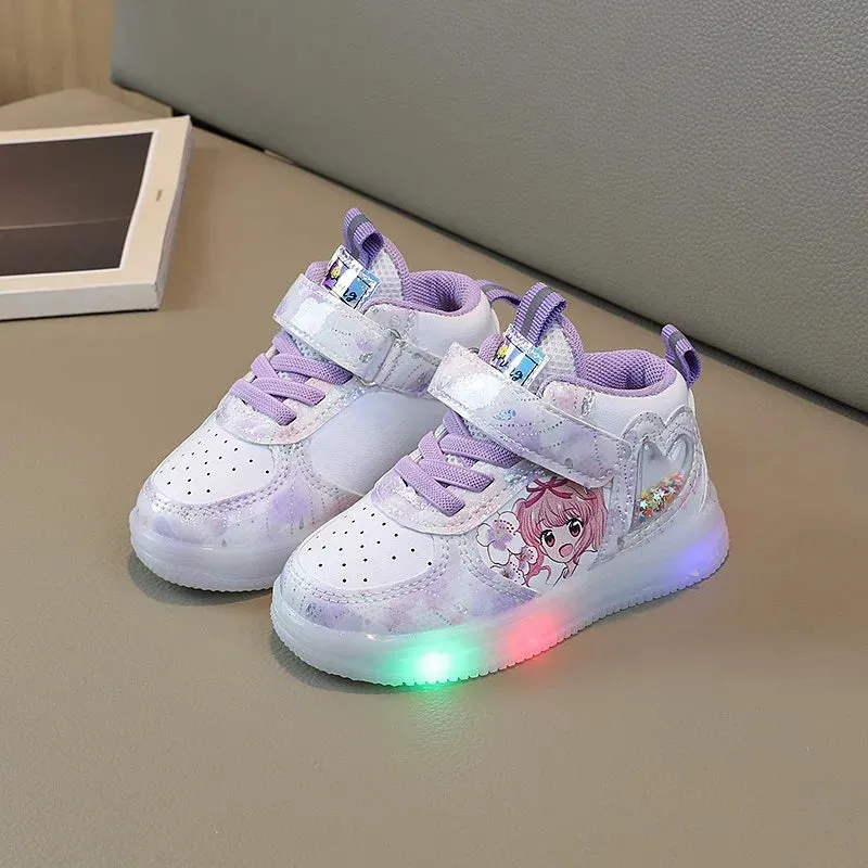 Cartoon LED Light Shoes Sneakers