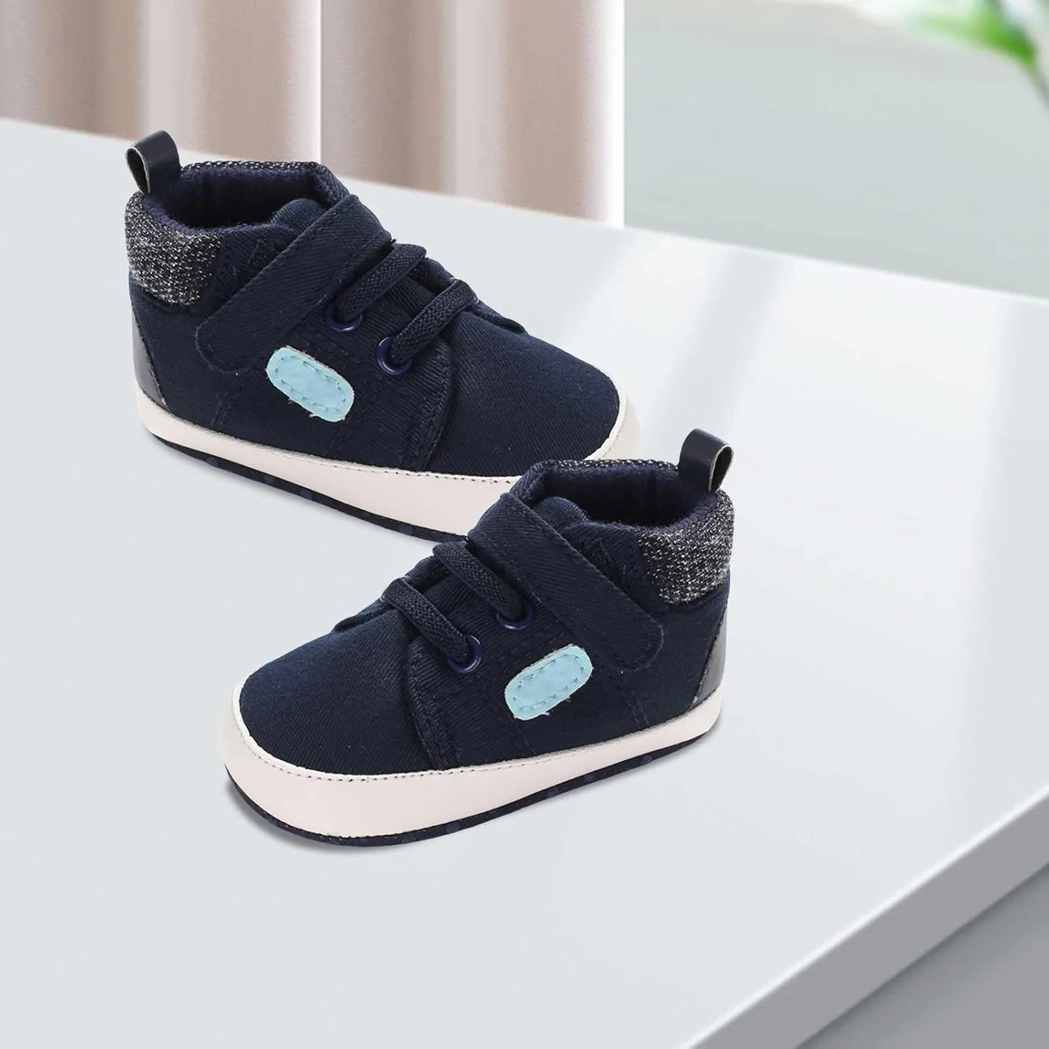 Children's Casual Canvas Shoes Breathable Indoor Toddler Soft Shoes for 0 to 12Months Huarache 2k4