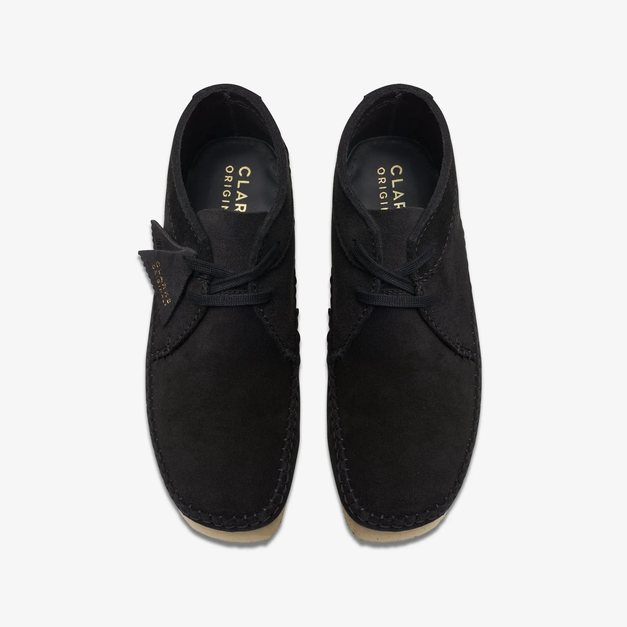 Clarks Originals Weaver Boot Men’s Black Suede 26169236