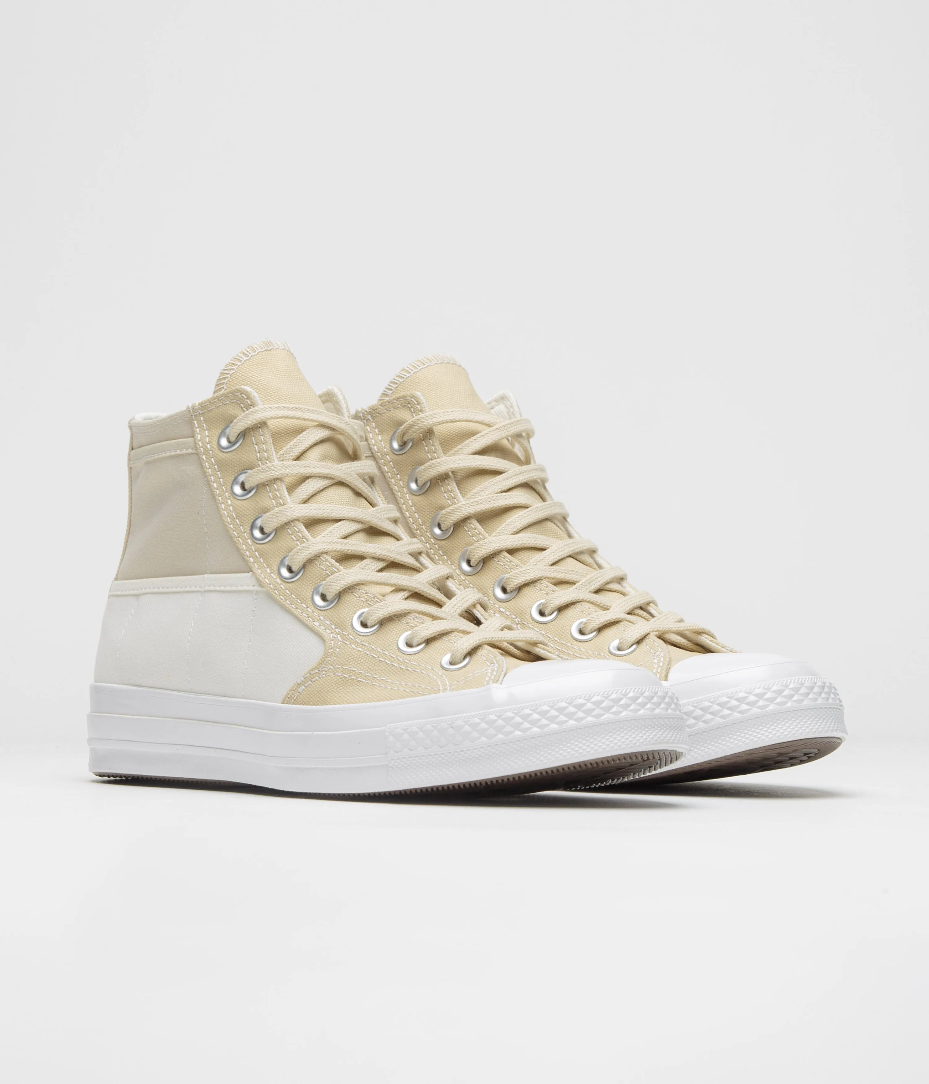 Converse Chuck 70 Hi Durable Neutrals Shoes - Egret / Miso Glaze / Forest Brew
