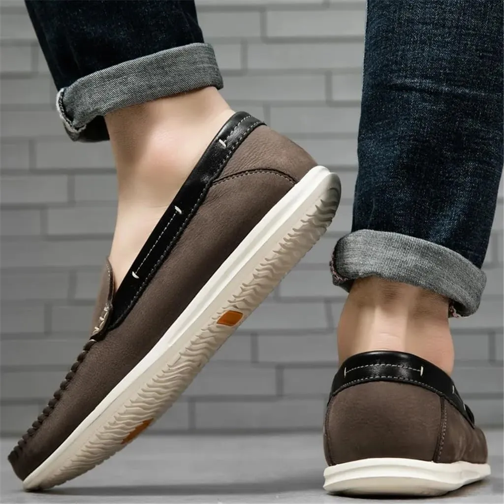 CSCDD Man Shoes Leather Men Loafers Slip-On Mens Office Loafers Men Shoes