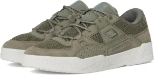 DC Men's Construct Skate Shoe, Olive, 8