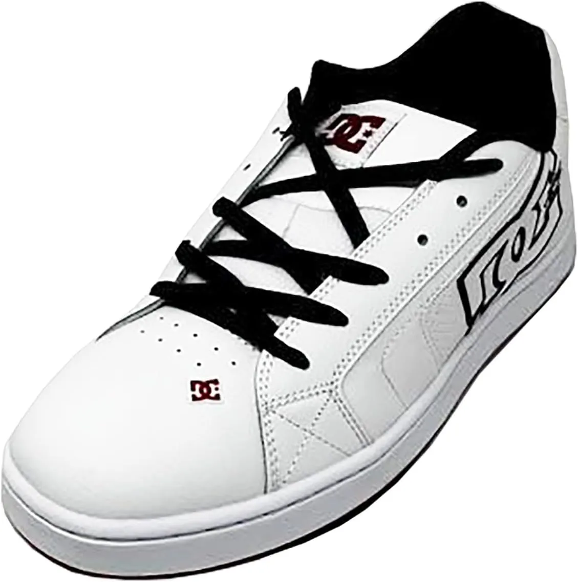 DC Men's NET Skate Shoe, White, 9