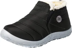 Extra Wide Width Snow Boots for Women Woman Insulated Waterproof Outdoor Warm Snow Boots Ladies Snow Boots Waterproof Winter Women Boots Slip on Boots for Women Winter Hiking