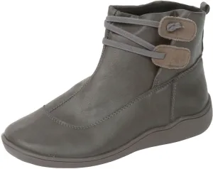 Fall Boots Womens Flat Western Ankle Boots Round Toe Cowboy Cowgirl Arch Support Walking Short Bootie