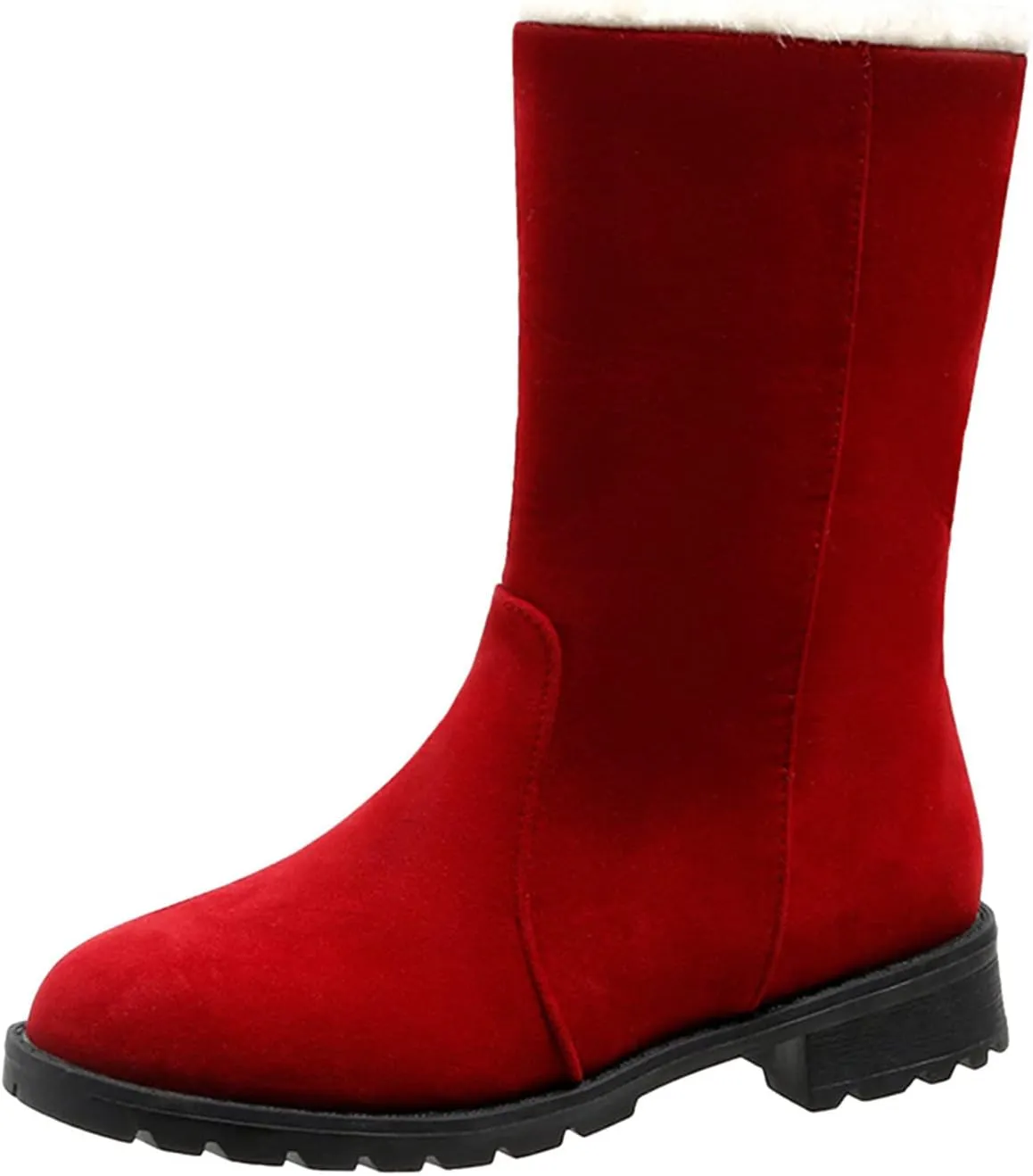 Fall Winter Boots for Women 2024 Botas De Nieve Para Hombre Womens Slip On Boots Pink Fuzzy Boots Winter Brown Fur Boots for Women Waterproof Deals Cheap