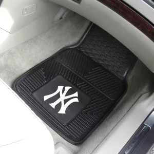 Fanmats New York Yankees Heavy Duty Car Mat Set - 2 Pieces