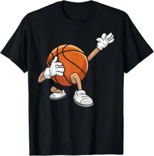 Funny Dabbing Basketball Dance Moves In Game Shoes T-Shirt