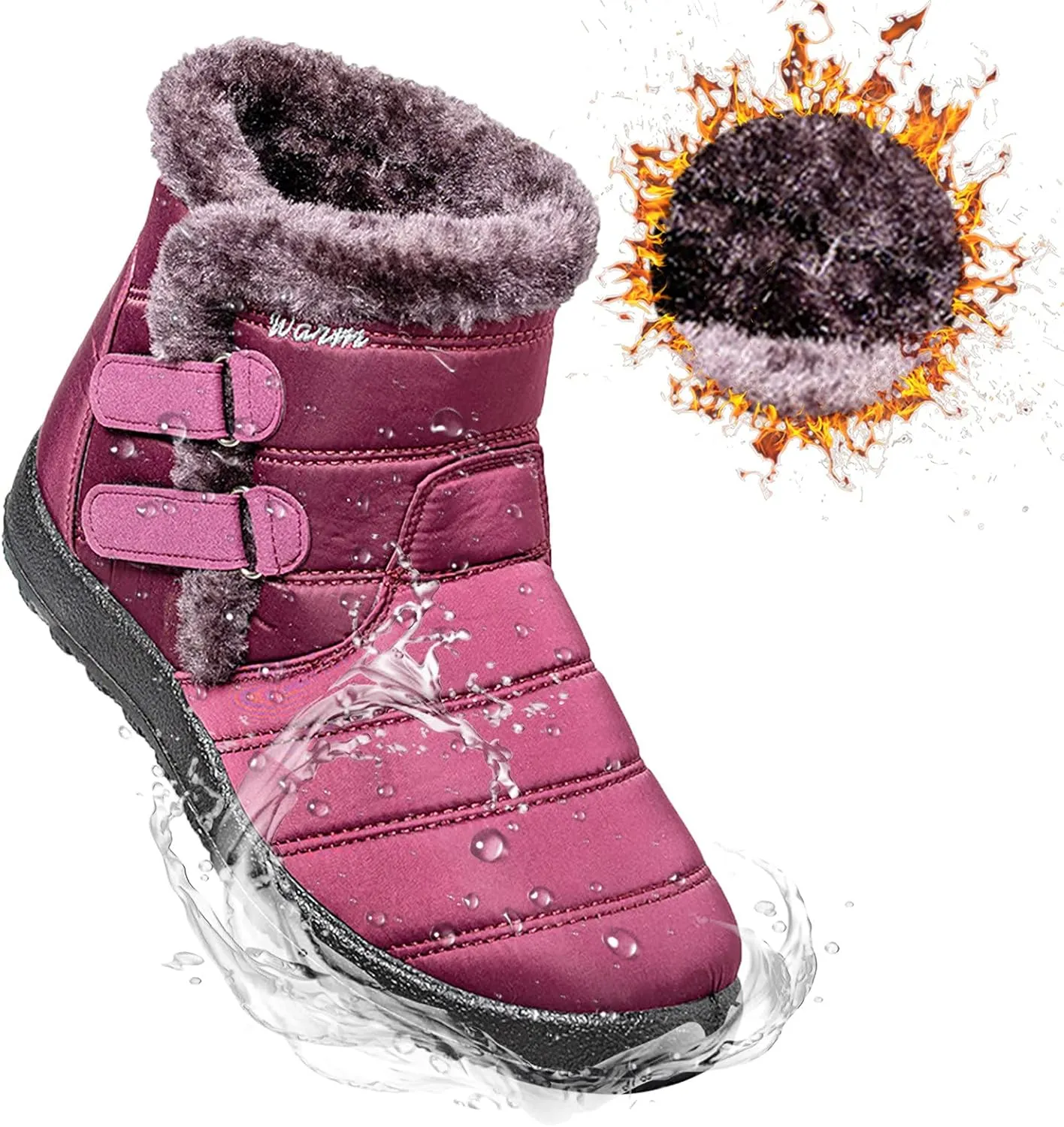Gibobby Cowboy Boots for Women Low Heel Womens Ankle Boots Pointed Toe Faux Stacked Chunky Heels Tassels Side Zipper Booties 52