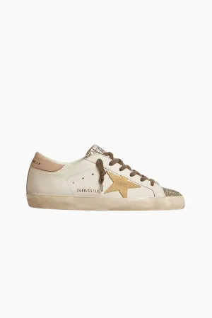 Golden Goose Super Star Sneaker - White/ Platinum/ Yellow/ Pink