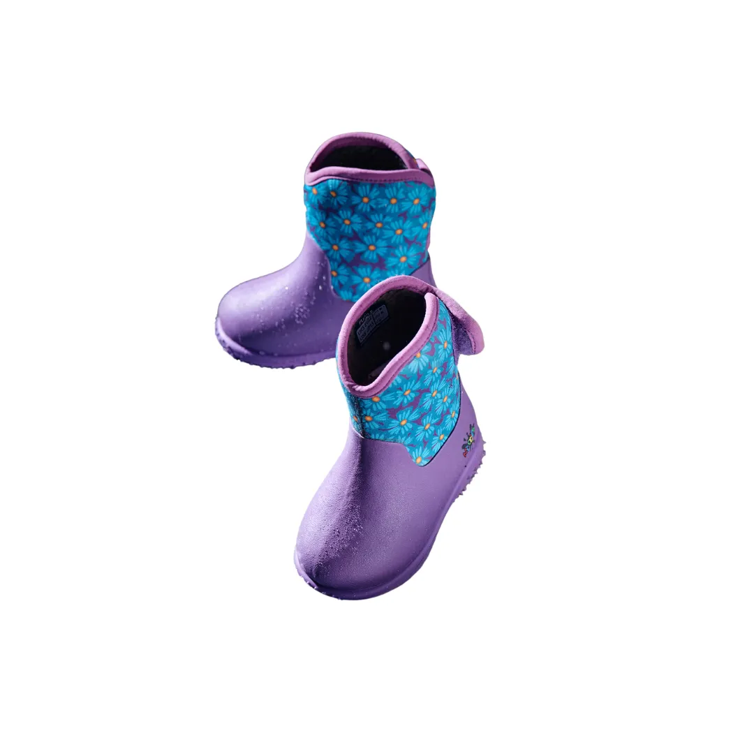 Grubs Waterproof Boots | Puddle Flower | Violet