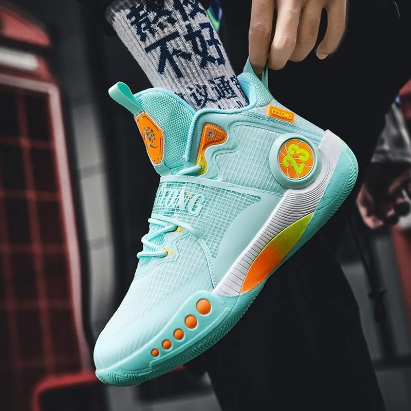 High Top Womens Mens Basketball Shoes Fashion Colorful Painting Running Sneakers Breathable Non-Slip Outdoor Casual Lightweight Sport Shoes