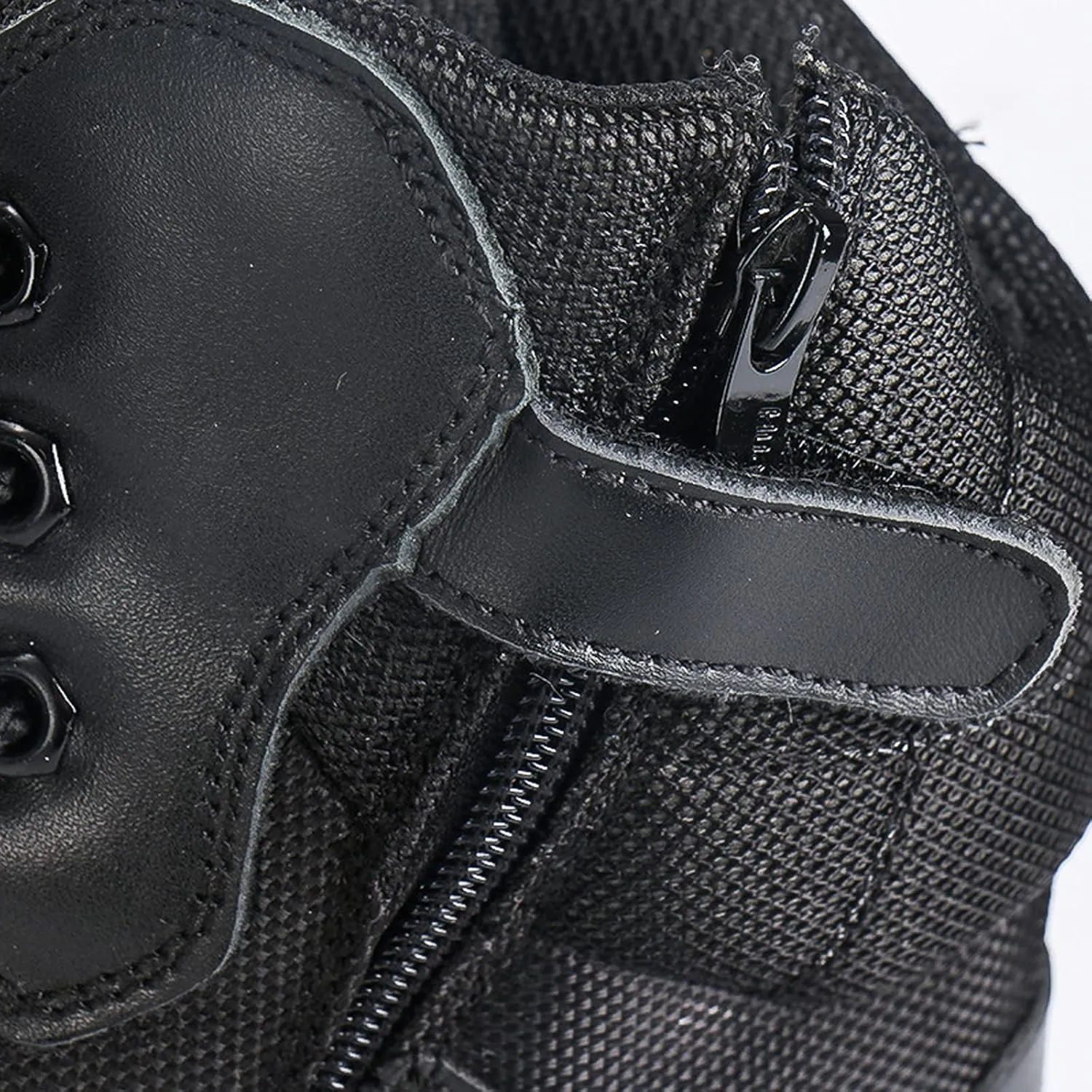 hongrenamz Hiking Shoes Men Non-Slip High Rise Trekking Boots Climbing Walking Shoes Outdoor-Black||EU39/US7