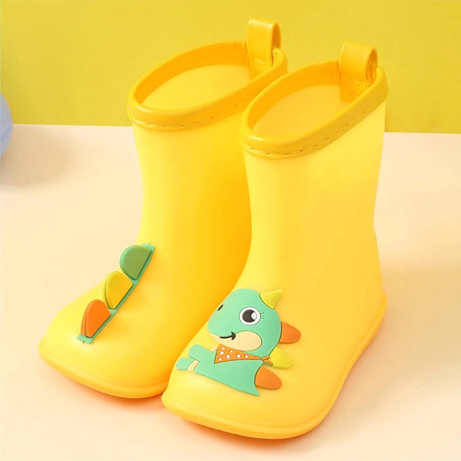 IWIHMIV Babys Rain Boots Children Waterproof Shoes Rain Boots for Kids Girls Dinosaur Rain Boots for Boys Toddler