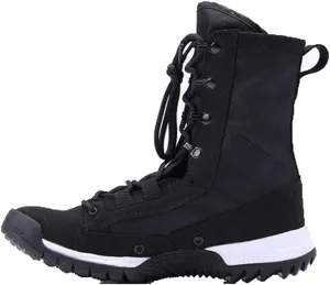 KEHAIOO Men Waterproof Military Tactical Combat Boot, Outdoor Climbing Hiking Boots, Mountain Trekking Shoes