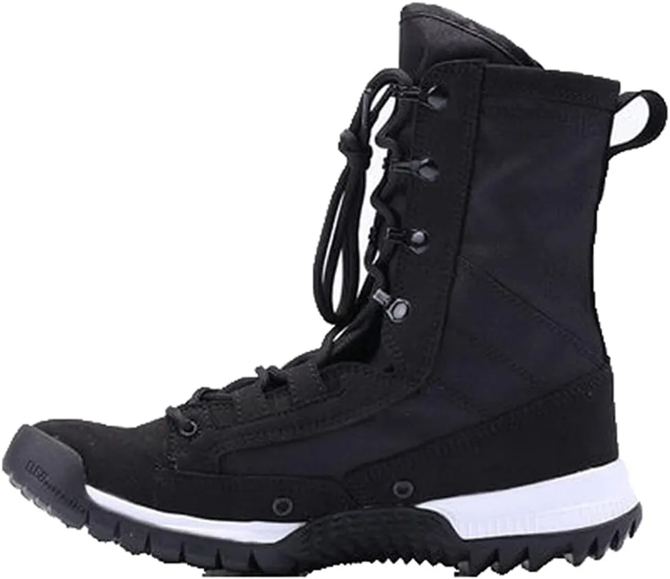 KEHAIOO Men Waterproof Military Tactical Combat Boot, Outdoor Climbing Hiking Boots, Mountain Trekking Shoes
