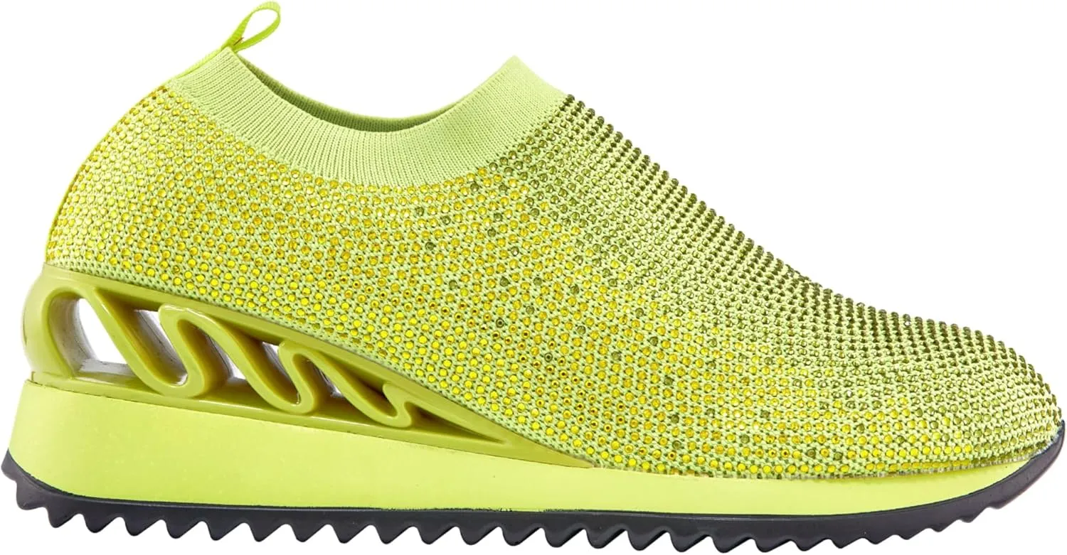 Lady Couture Bella Rhinestone Sneakers