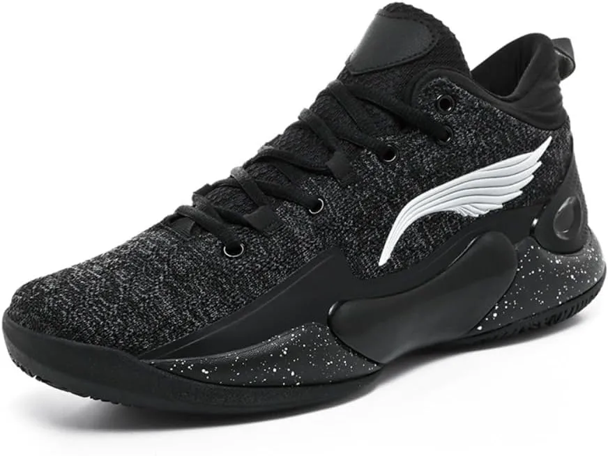 Men Basketball Shoes High Top Non Slip Womens Basketball Sneakers Comfortable Fashion Athletic Training Sport Shoes