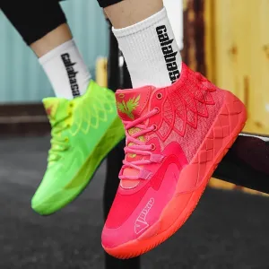 Men's Basketball Shoes, Couple Basketball Sneakers, Fashionable Sports Footwear, Breathable, Non Slip Running Boots