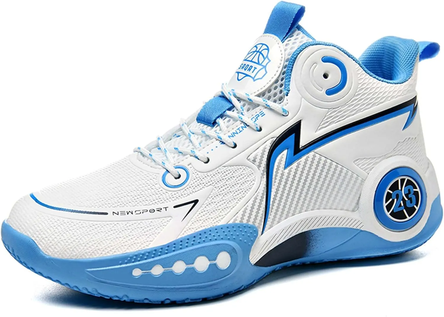 Mens Basketball Shoes Waterproof Durable Lightweight Loose Breathable Sneakers