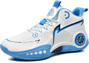 Mens Basketball Shoes Waterproof Durable Lightweight Loose Breathable Sneakers