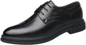 Mens Dress Shoes - Casual Oxford Orthopedic Leather Office Loafers Work Flats