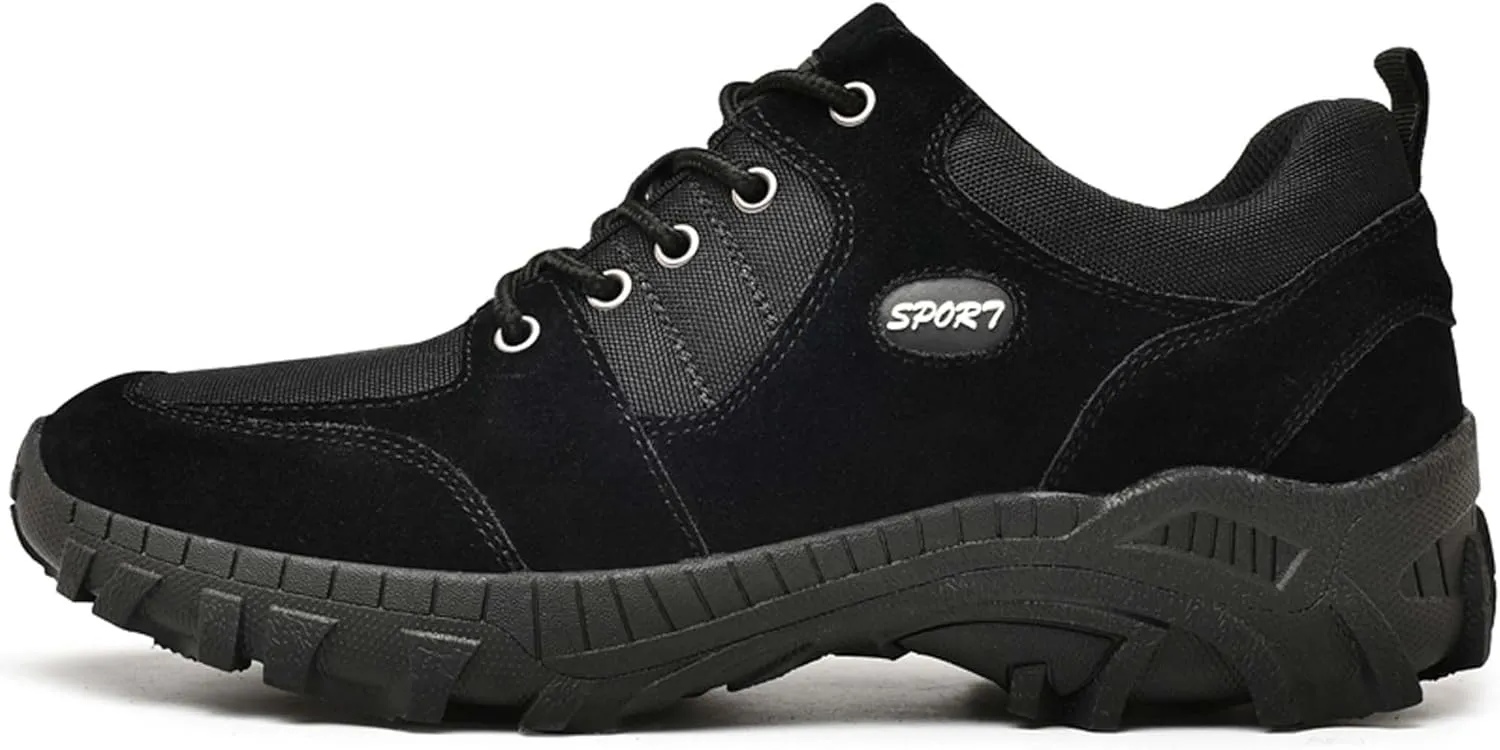 Men's Hiking Shoes Outdoor Non-Slip Climbing Shoes Casual Walking Shoes Non-Slip Comfortable Work Shoes