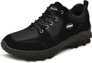 Men's Hiking Shoes Outdoor Non-Slip Climbing Shoes Casual Walking Shoes Non-Slip Comfortable Work Shoes
