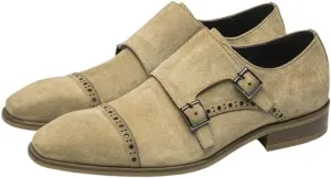 Men??s Suede Leather Loafers, Black Slip-On Moccasins, Fashion Formal Driving Shoes, Comfortable Dress Shoes for Men