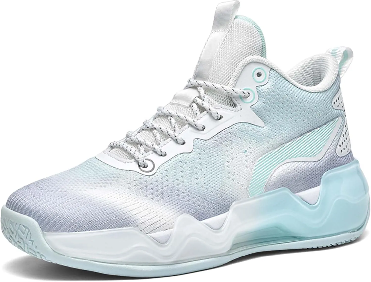 Men's Trendy Casual Basketball Shoes Fashion Sneakers Non-Slip Breathable Training Running Shoes Street Casual Walking