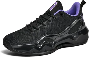 Mens Womens Basketball Shoes Breathable Non Slip Comfortable Unisex-Adult Outdoor Sport Shoe for Couples