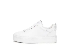 NeroGiardini White Platform Trainer |E306521DWH