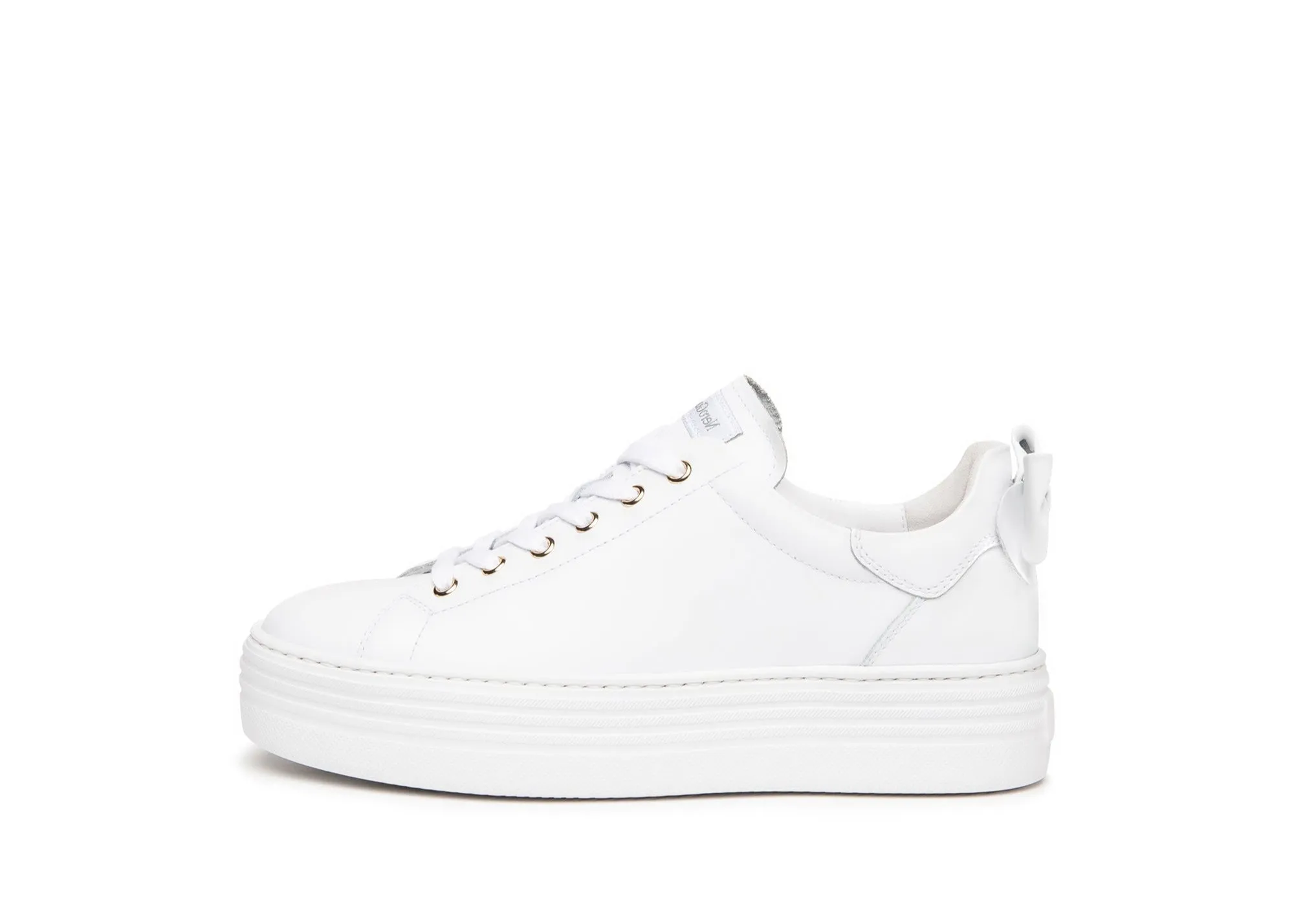 NeroGiardini White Platform Trainer |E306521DWH