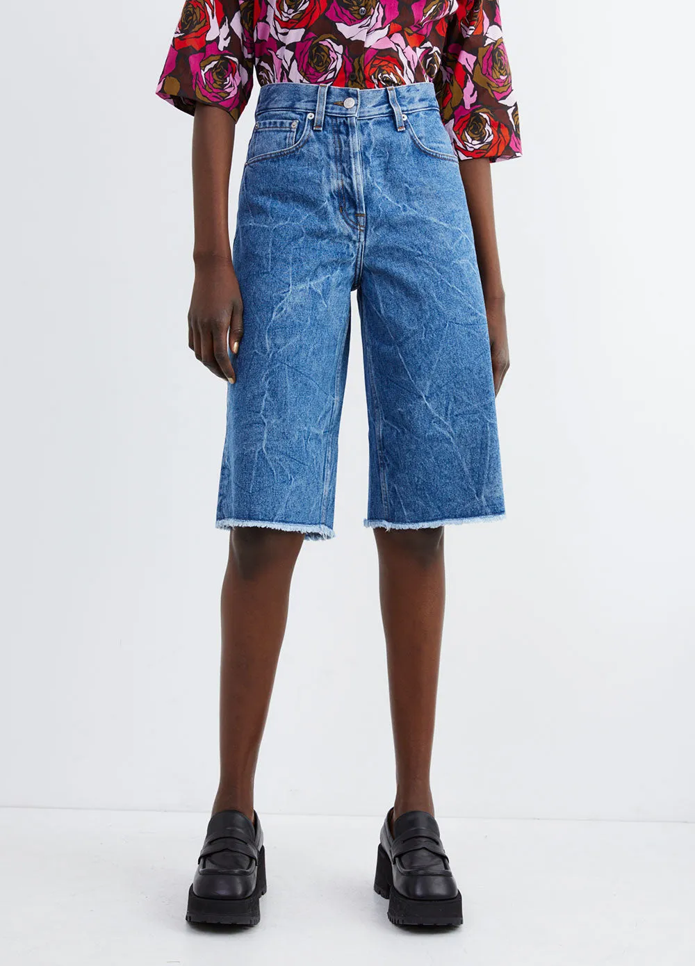 Pinel Denim Bermuda Short
