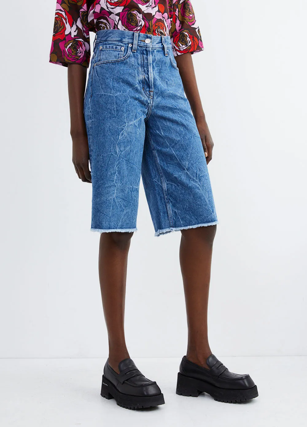 Pinel Denim Bermuda Short
