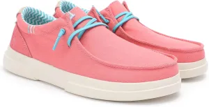 PITAS Sirmione Loafers for Women | Comfortable Casual Shoes | Women??s Ultralight Slip-On Shoes | Coral