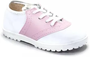 Pitter Patter Childrens Saddle Shoe 4 Colors Available (Infant/Toddler) Adorable Black Navy Brown Pink Patent